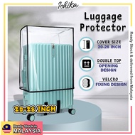 [MYSIA READY STOCK][20-28INCH][LUGGAGE PROTECTOR Transparent Luggage Cover Protector ("20-28")Beg Lu