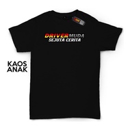 KATUN [New Design] Viral T-Shirt - Grand Max Mania Young Driver Children Cotton Combed 30S Premium D