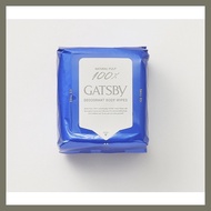 ✙ ◺ ❡ GATSBY, Ice cooling body wipes, 10 sheets, 30 sheets