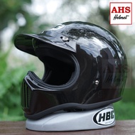 CAKIL HBC RETRO FULLFACE HELMET SNI FULLFACEPOLOS AND MOTIF