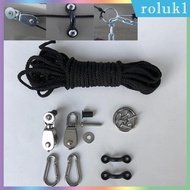 [Roluk] Kayak Boat Canoe Anchor Trolley Rope Pulley Screws Hardware Accessories
