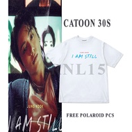 Korean kpop t-shirt jungkook i am still front writing free polaroid 2pcs