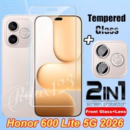 For Honor 600 Lite 5G Full Screen Protector Tempered Glass For Honor 600 Pro Honor600Lite Honor600 L