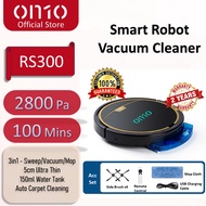 RS300 Robot Vacuum Cleaner Water Tank Vacuum Robot Vacuum Cleaner And Mop Smart Vacum Vaccum Robot Cleaner Robotic 掃地機器人