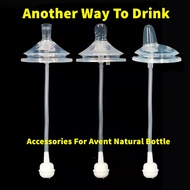 Sippy Cup Drink Teat Straw silicone accessories For Philips Avent Natural Bottle