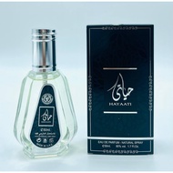 Hayaati 50 ml Original from Dubai 100% 50ml oil Perfumes Concentrated Minyak Wangi Ard Al Zafaraan