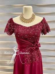 Elle Design Empire Cut Mother Dress Ninang Gown