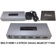 Genuine Dtech 1 HDMI to 4 HDMI splitter (DT7144A)