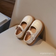 Sold Over 10,000 Girls' Small Leather Shoes 2025 Spring Autumn Women's Korean Version Fashionable Si
