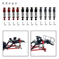 Adepe High Performance RC Car Shock Absorber Damper Set Aluminum for 1 24 D90 FCX