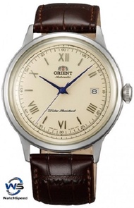 Orient FAC00009N0 Analog automatic 2nd Generation Bambino Cream Dial Silver Tone Men's Watch