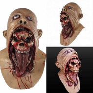 Halloween Supplies: Halloween Bloody Zombie Mask Horrible Latex Scary Full Head Costume Cosplay Mask