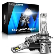 Novsight ไฟหน้ารถ N68 หลอดไฟ Led h4 H7 H11 9005 9006 หลอดไฟตัดหมอก สําหรับรถยนต์ 72W 10000Lm การรับป