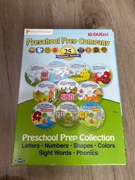 Preschool prep DVD正版二手700元自然發音