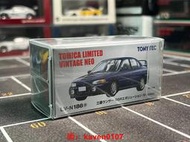 【風行嚴選】TLV-N186e 三菱EVO4 GSR金屬藍1/64 汽車