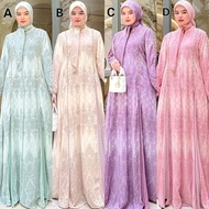 Termurah Terlaris Gamis Salma Set Hijab Dress Original HK Syari