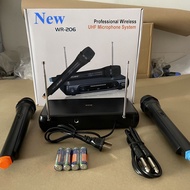 ไมค์โครโฟน ไมค์ไร้สาย รุ่น 206 ไมค์ลอยคู่ Music D.J
