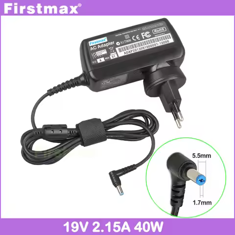 40W charger 2.15A 19v power supply for Acer adapter Aspire One D257 D260 D270 D271 ZA3 ZG2 ZG3 ZG4 Z