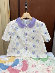 เสื้อคอบัว น่ารัก รอบอก32-38นิ้ว