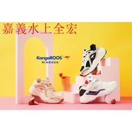 [KangaROOS American Kangaroo Shoes] DAZZLE 3 Cream Daddy Shoes Retro Thick-Soled Heightened KW41731-