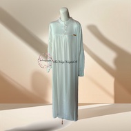 Gamis Shimmer Sultan Silk Sutra Cradenza Premium Dress simer Jumbo LD 120cm trendy Maxy Viral