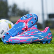 Professional Soccer Shoes Childrens Adult Long Spikes Professional Soccer Shoes Outdoor Fashion Prin