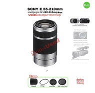 Sony E 55-210mm F4.5-6.3 OSS SLE55210 Zoom Tele Lens เลนส์ซูมไกล ถ่ายนก เทเลโฟโต้ for mirrorless camera A, NEX มือสองคุณภาพUsed