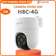 Camera Ezviz dùng sim 4G H8C 3MPCảnh báo AIđàm thoại 2 chiềuCó màu ban đêm - hàng chính hãng -Kho ca
