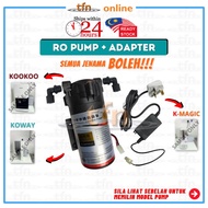 TFN RO Water Filter Booster Pump with OR Without Power Adapter , Water Pump Elkcen, koway, kuckoo,RO