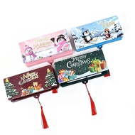 Christmas Money Holder Card For Cash, 10 Bill Capacity With Greeting Card & Envelope, Festive C5q6