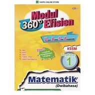 BUKU LATIHAN : MODUL 360 EFISIEN MATEMATIK ( DWIBAHASA ) UASA TINGKATAN 1 KSSM