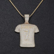 Men Necklace Custom Pendants Jewelry CZ Diamond Iced Out Pendant Hip Hop