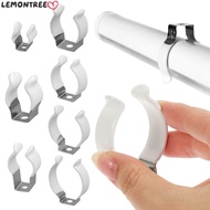 LEMONTREE 5Pcs Spring Terry Clip, Fixing Clips Base Tool Lamp Tube Clip,  Clamp Holders With Rubber 