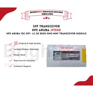HPE J9150D HPE Aruba 10G SFP+ LC SR 300m OM3 MMF SFP Transceiver Multimode SFP