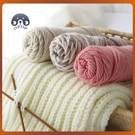(23 Colors) 8 PLY Milk Cotton Knitting DIY Smooth Yarn Wool Crochet Cotton Fiber Knitted Thread 100g