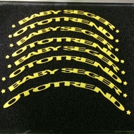 Font Letters babylook Tires babymothai duro swallow comet brt chemco ring 14 17 Musclerend motostyle