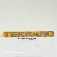 Emblem Logo Tulisan Terrano Kingsroad Granroad Xtrail Ultimate Livina 6Speed Grand SV Xt St Ct AT 2.