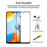 Tempered Glass Full Samsung A14 A14 5G A34 A54 M14 Screenguard Anti-Scratch Glass Tempered GlassScre