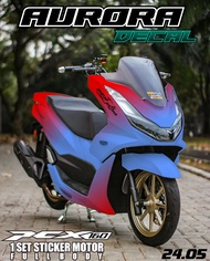 COD DECAL STICKER PCX 160 FULL BODY PCX TERBARU WARNA PUTIH MERAH HITAM PCX MODIFIKASI PCX INDONESIA