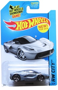 Hot Wheels 2014 Laferrari Silver