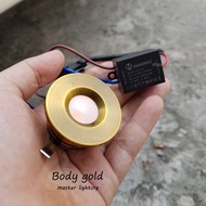 H39 3w cree mini led downlight with gold body, wide spotlight