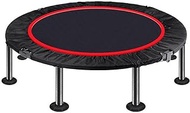 100/120CM Foldable Trampoline with Armrest Home Indoor Gym Exercise Fitness