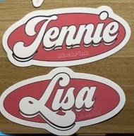 jennie lisa sticker 貼紙 jenlisa blackpink lisa rosé jisoo YG not starbucks