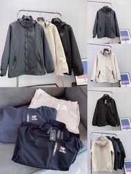 Arcteryx 反光字連帽立領外套