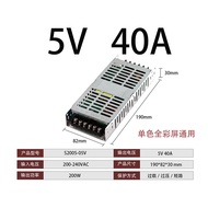 200W Billboard Mobile Subtitle LED Switching Power Supply 5V40A/60A Monochrome Color led Screen Univ