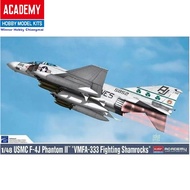 Academy 12356 McDonnell Douglas F-4 Airplane Model J Phantom II Fighting Shamrocks 1/48