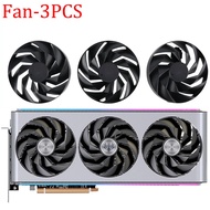 95mm FD10015M12D Video Card Cooling fan For Sapphire NITRO+ AMD RadeonTM RX 7900 XTX Vapor-X 24GB Gr