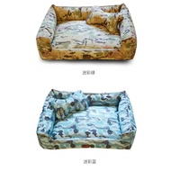 Polyester Oxford Fabric 600D Size L Waterproof Army Pet Bed Removable Cover 100%