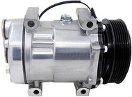 Air AC Compressor, Compatible for Farm Off Road Massey Ferguson 8244 709 SD7H15, 1201366 4281803M1