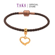 TAKA Jewellery 916 Gold Charm Heart